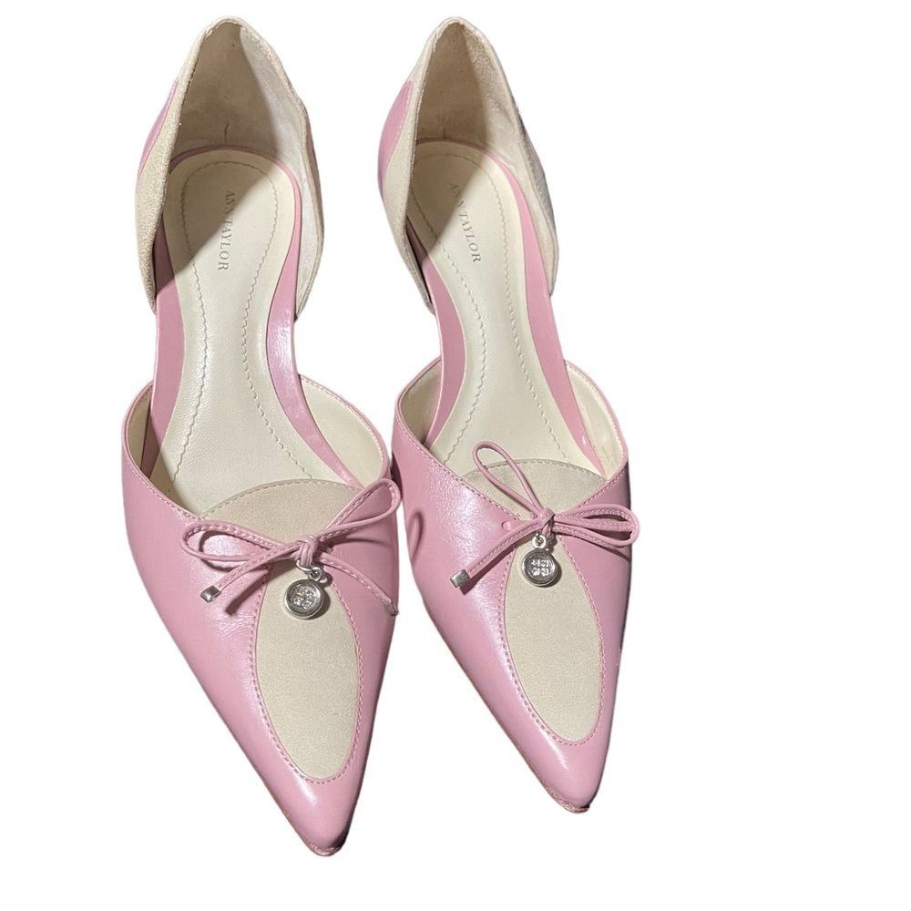 Ann Taylor Style Bella Pale Pink Heels Size 7M